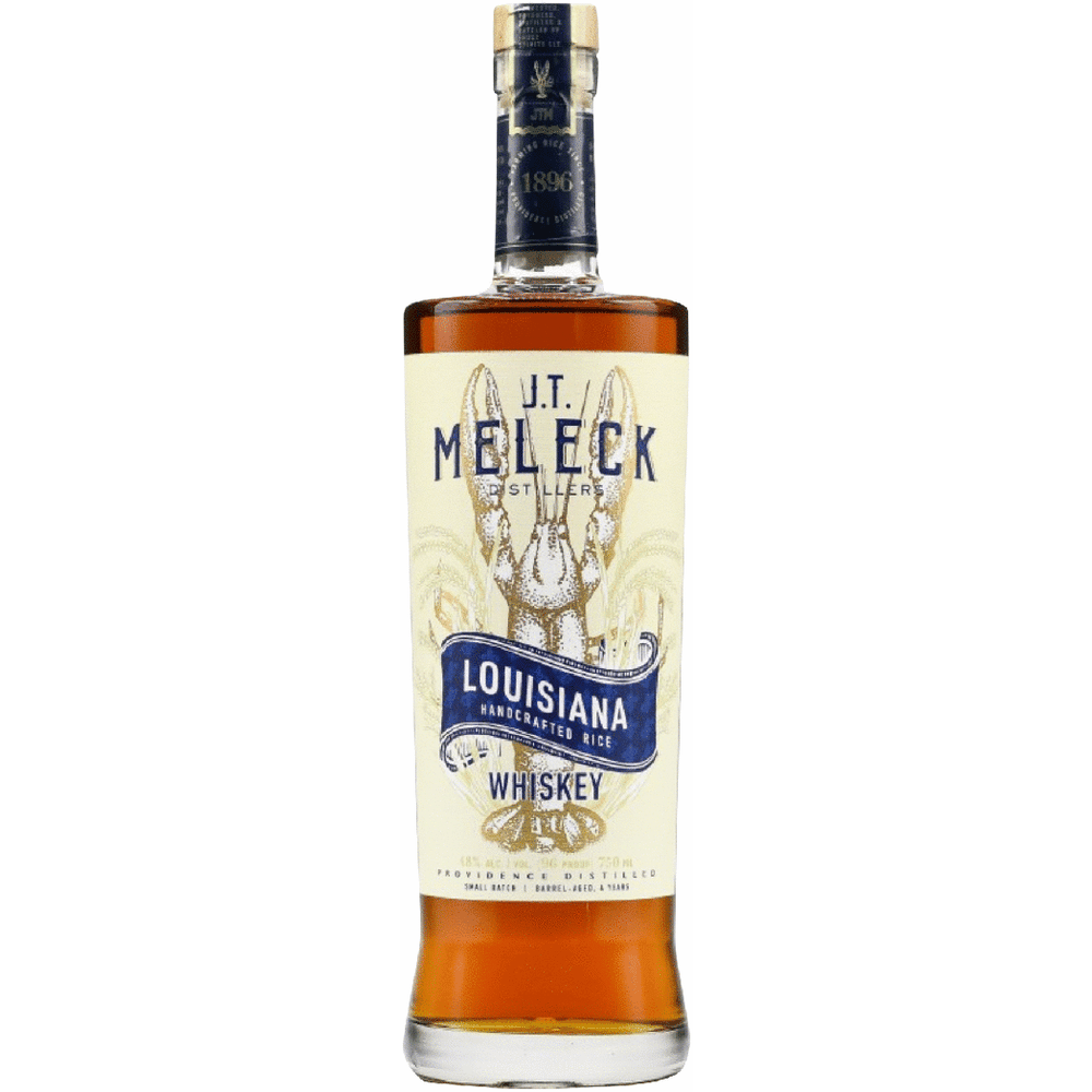 JT Meleck Louisiana Rice Whiskey