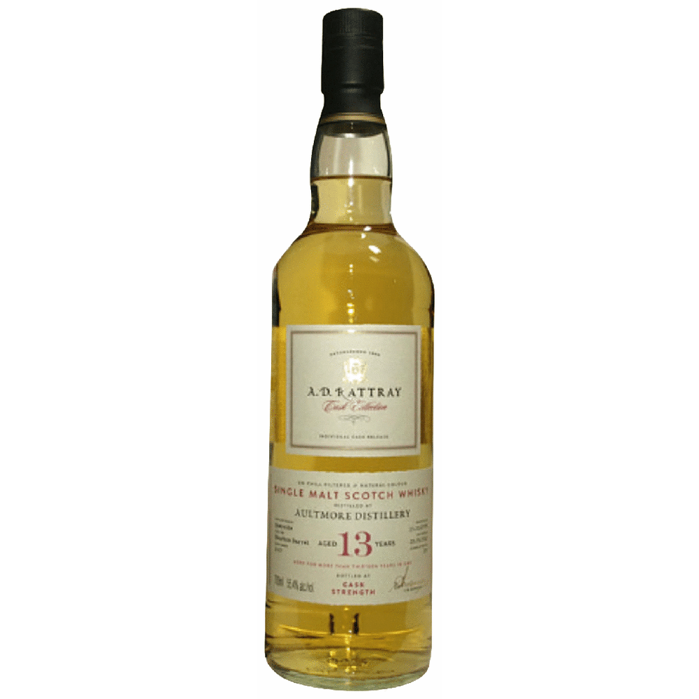 A.D. Rattray Aultmore 2008 #9000259 Barrel Select Single Malt Scotch