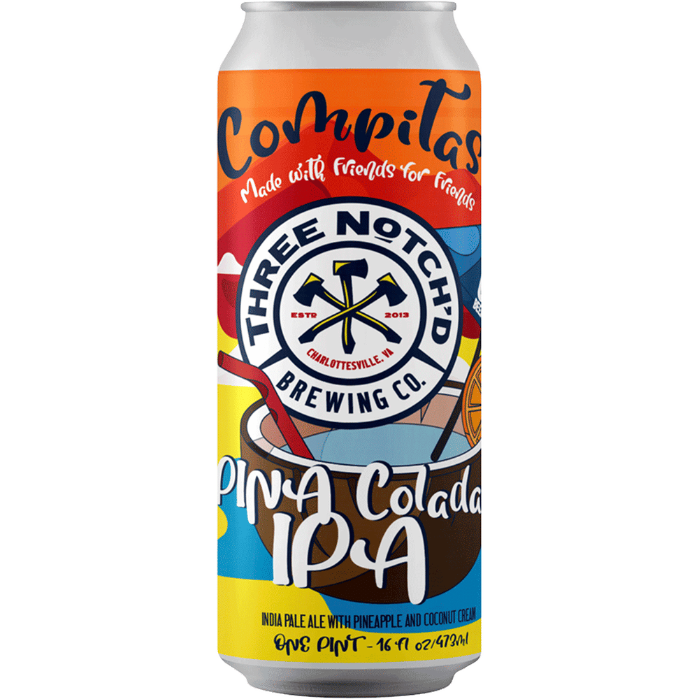 Three Notch'd Compitas Pina Colada IPA