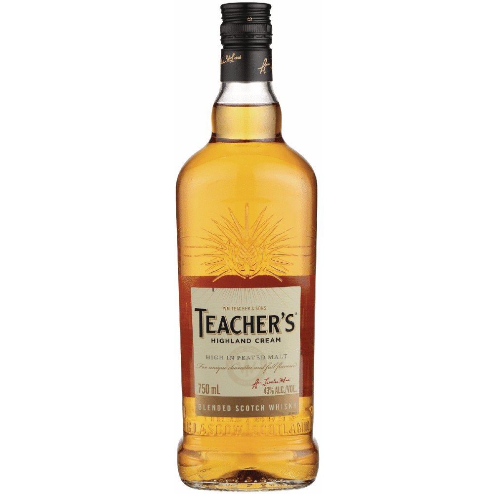 ウイスキー TEACHER'S HIGHLAND CREAM SCOTCH WHISKY Teachers Highland Blended Scotch | Total Wine & More