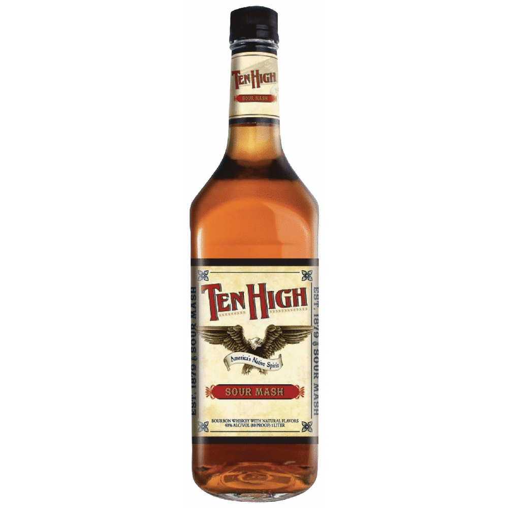 Ten High Sour Mash Bourbon Whiskey