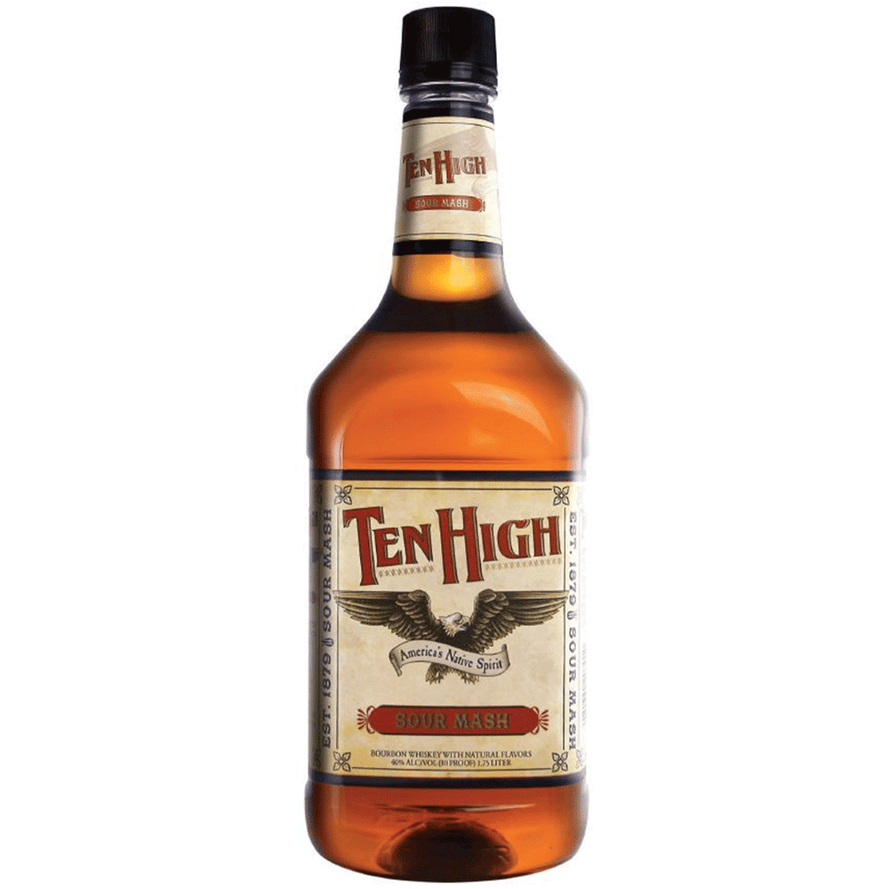 Ten High Sour Mash Bourbon Whiskey