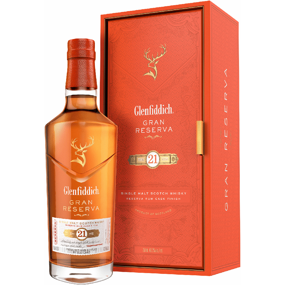 Glenfiddich Gran Reserva 21年 700ml Glenfiddich Gran Reserva 21 Year Old Single Malt Scotch
