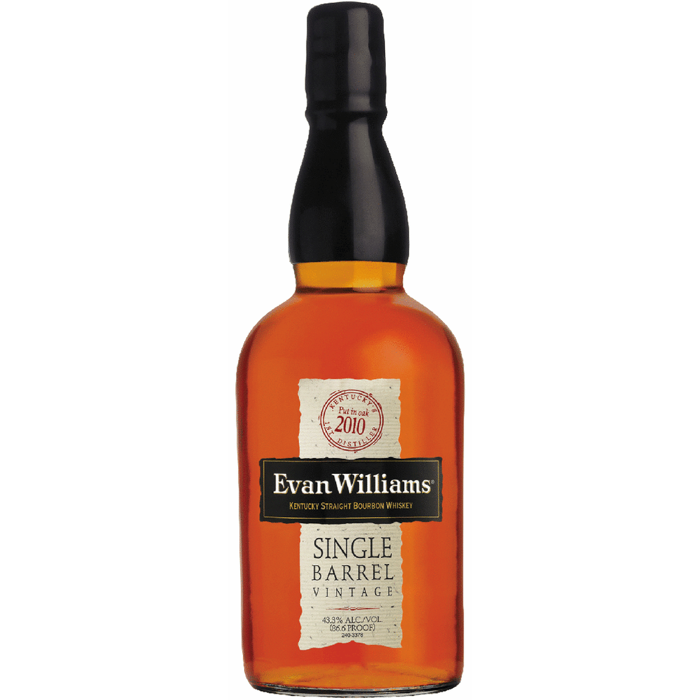 ウイスキー Evan Williams Single Barrel 1997 Evan Williams Single Barrel Vintage 1997 Value | Bottle Blue