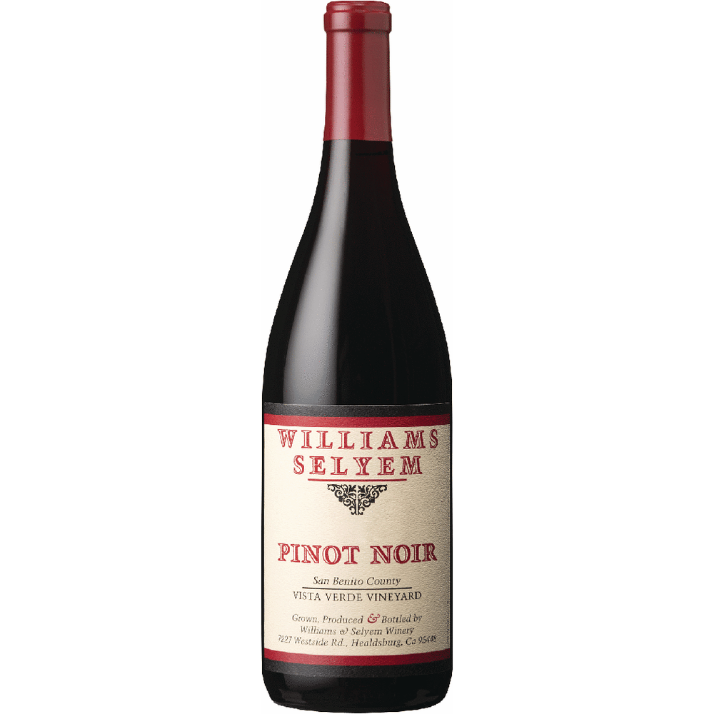 Williams-Selyem Pinot Noir Vista Verde