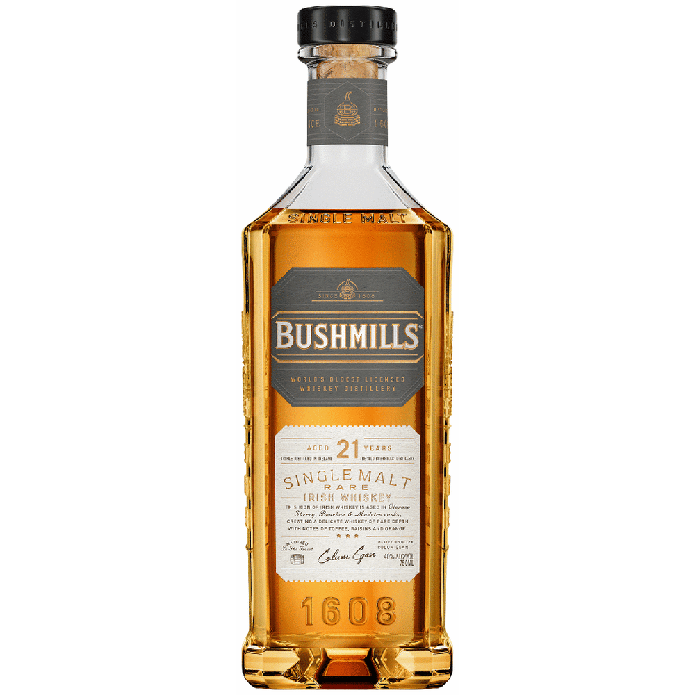 BUSHMILLS 21年 シングルモルトウイスキー Bushmills Single Malt 21 Yr | Total Wine & More