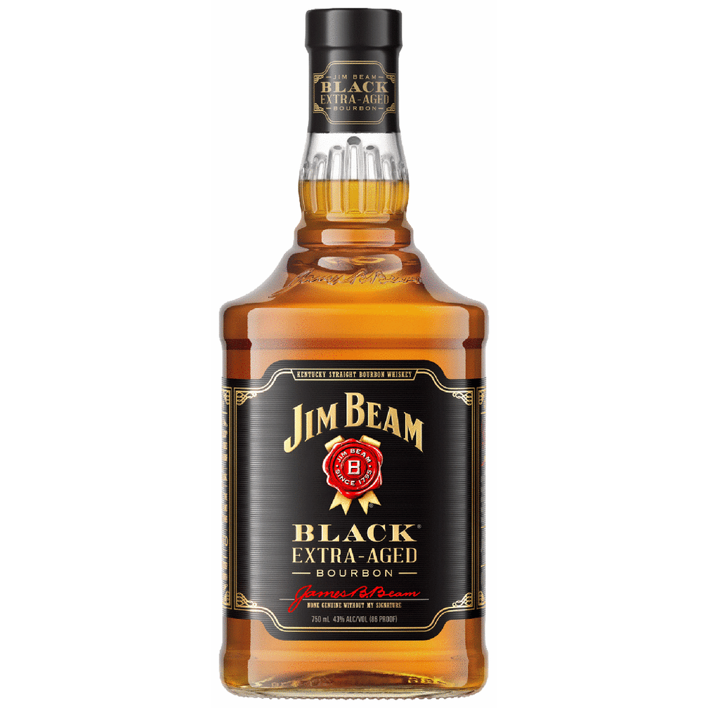 Jim Beam Black Extra Aged Bourbon Whiskey | Total Wine & More