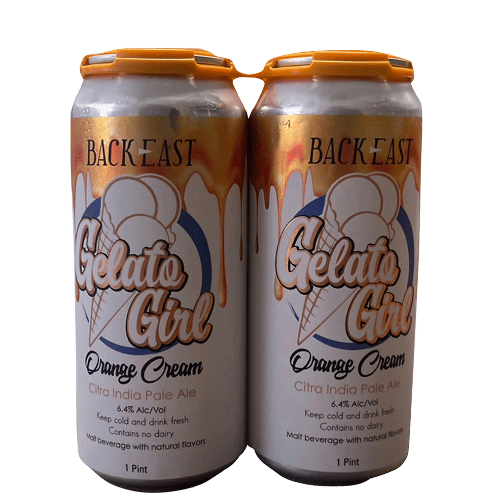 Back East Gelato Girl Orange Cream