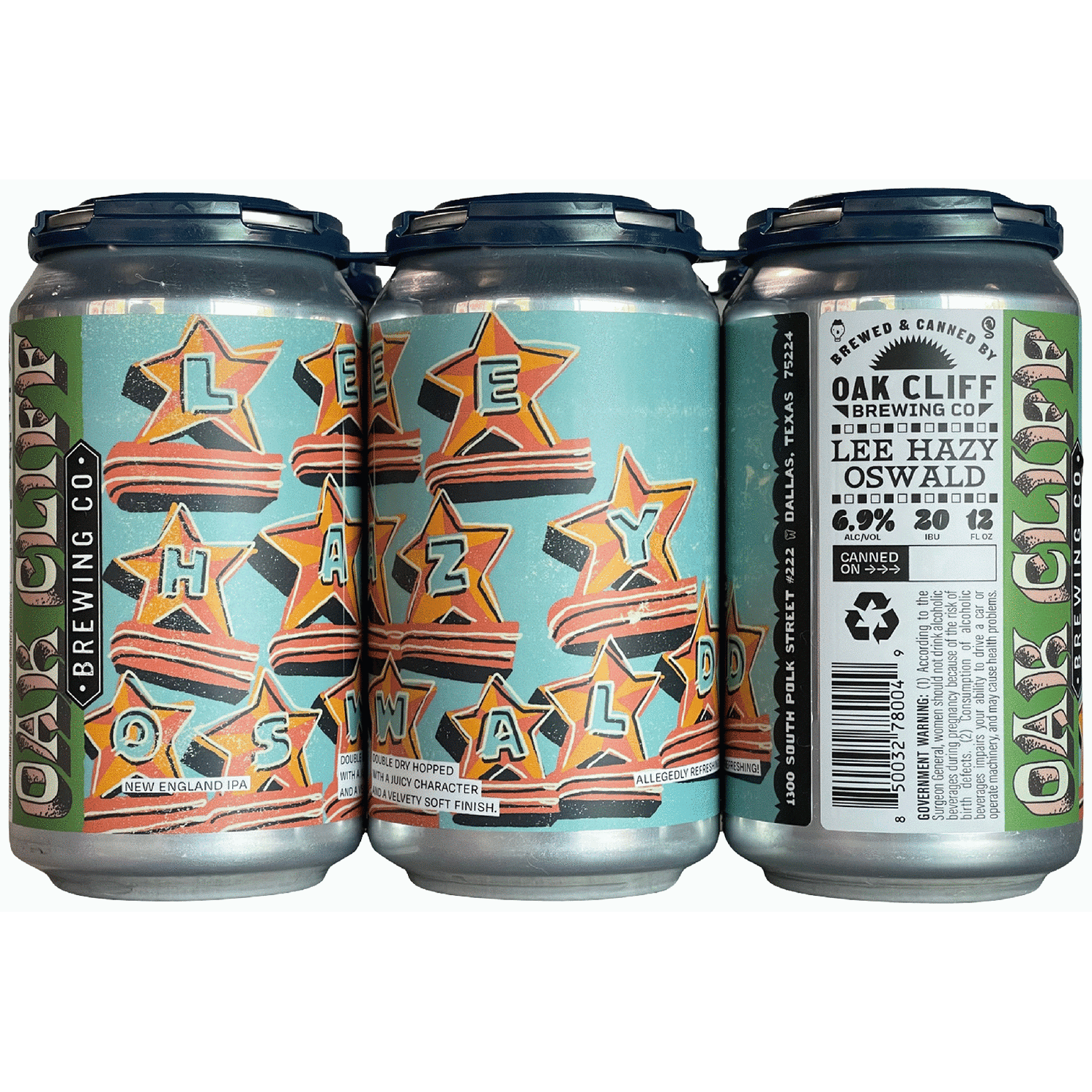 Oak Cliff Lee Hazy Oswald IPA