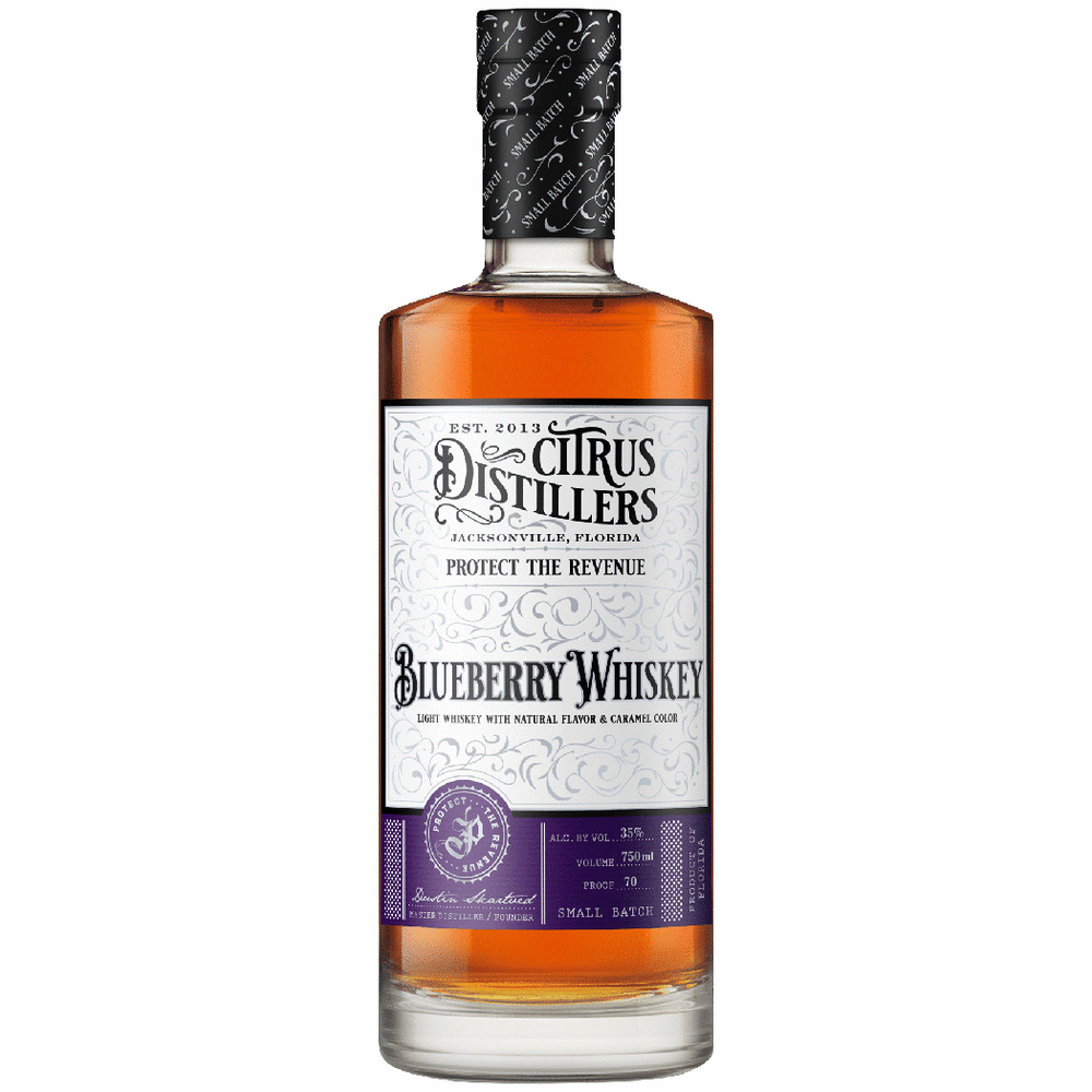 CITRUS DISTILLERS BLUEBERRY WHISKEY