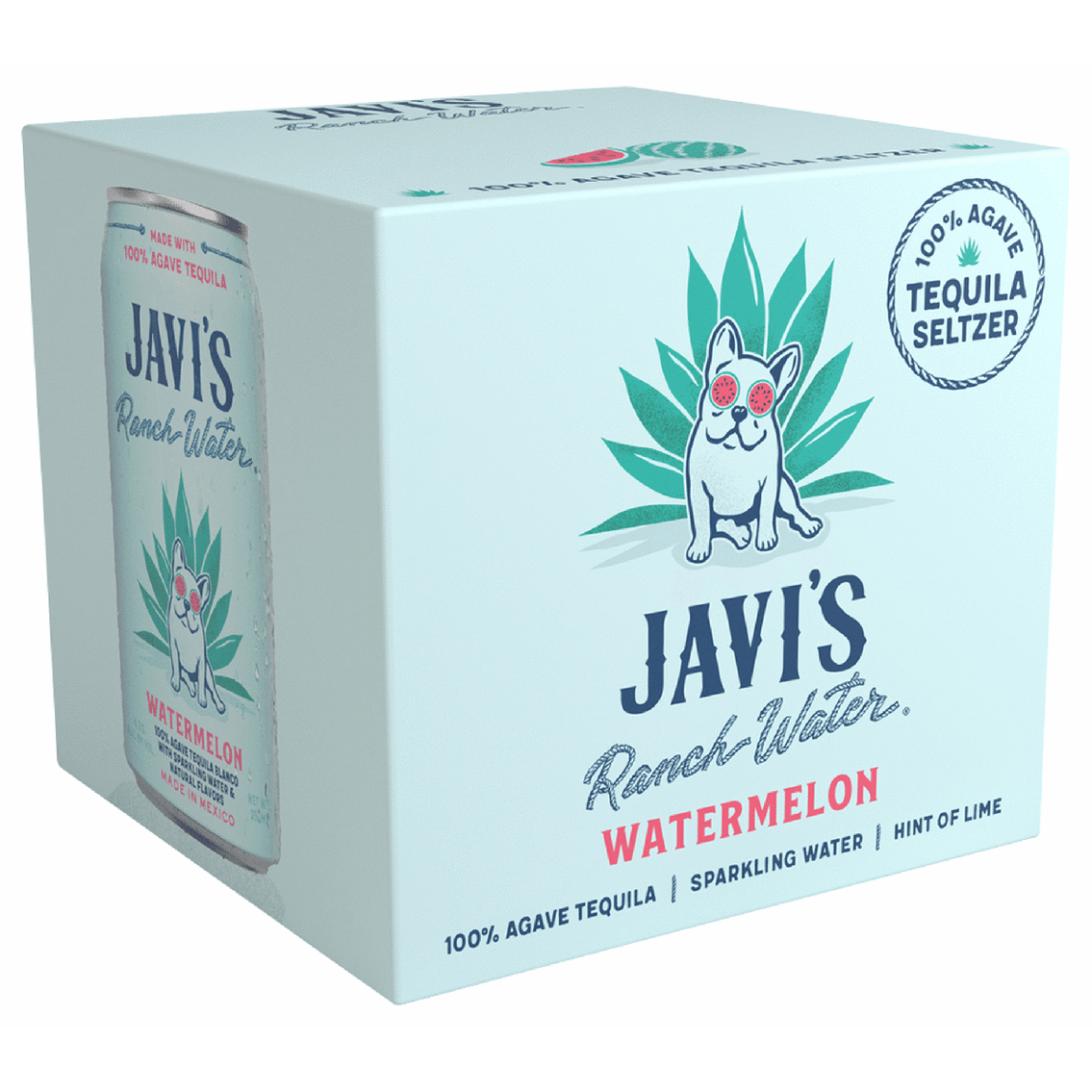 Javi's Watermelon Ranch Water Tequila Seltzer | Total Wine & More