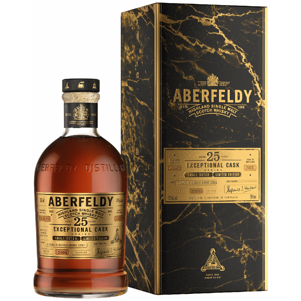 Aberfeldy 25 Year Old Single Malt Scotch Whisky Oloroso Cask