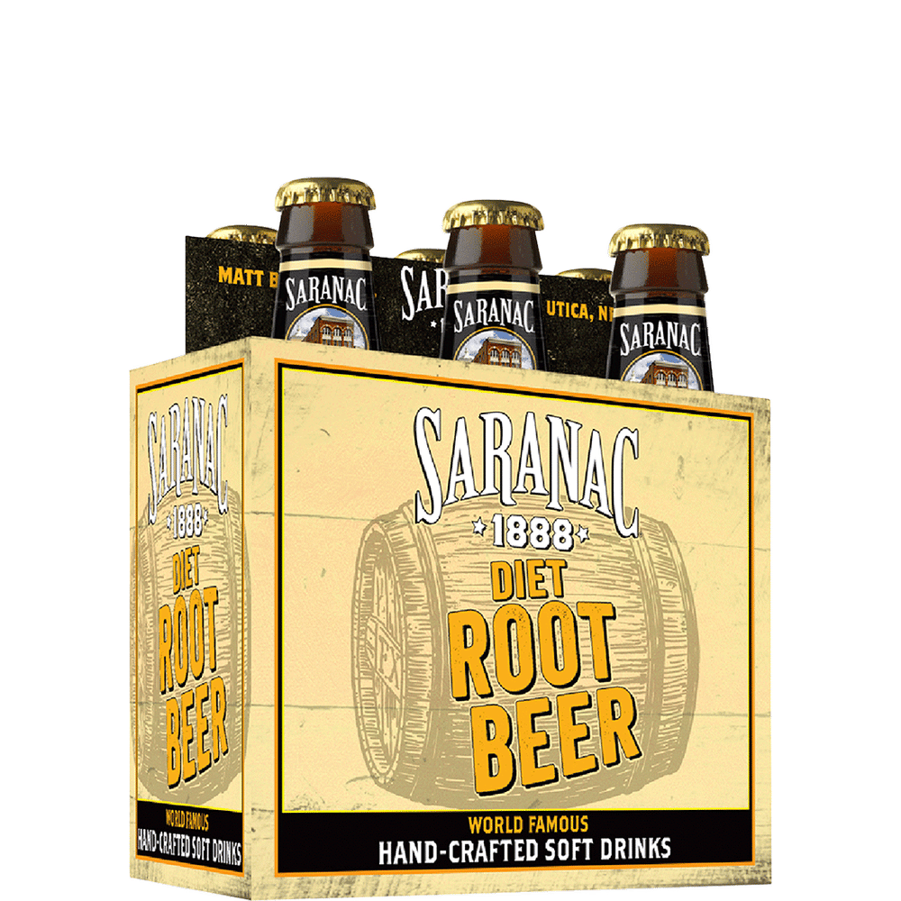 Saranac Soda Diet Root Beer