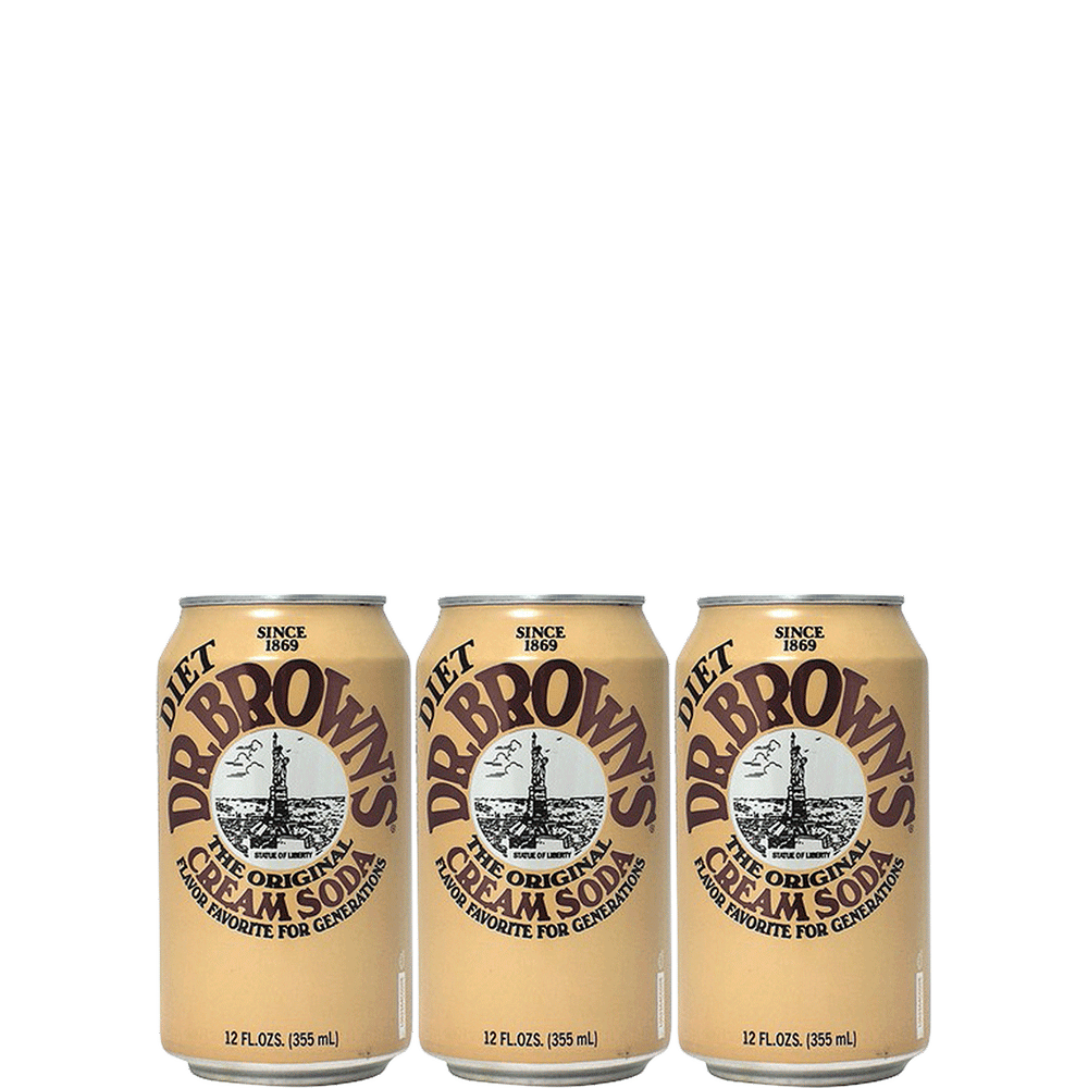 Dr Brown Diet Cream Soda