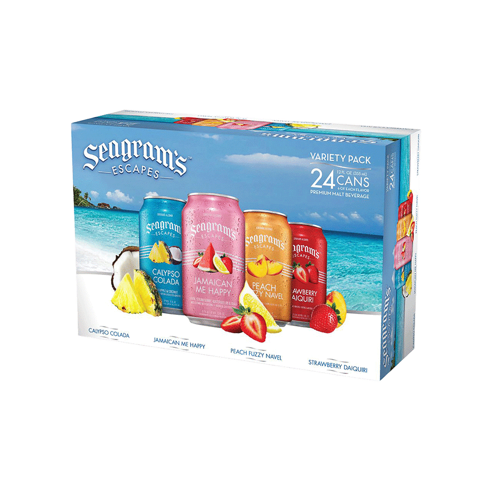 Seagrams Escapes Variety Pack Hard Beverage