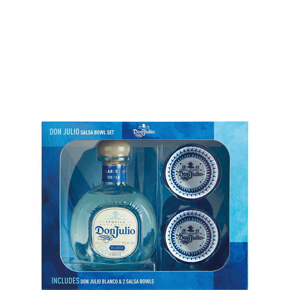 Don Julio Blanco Tequila with 2 Bowls Gift