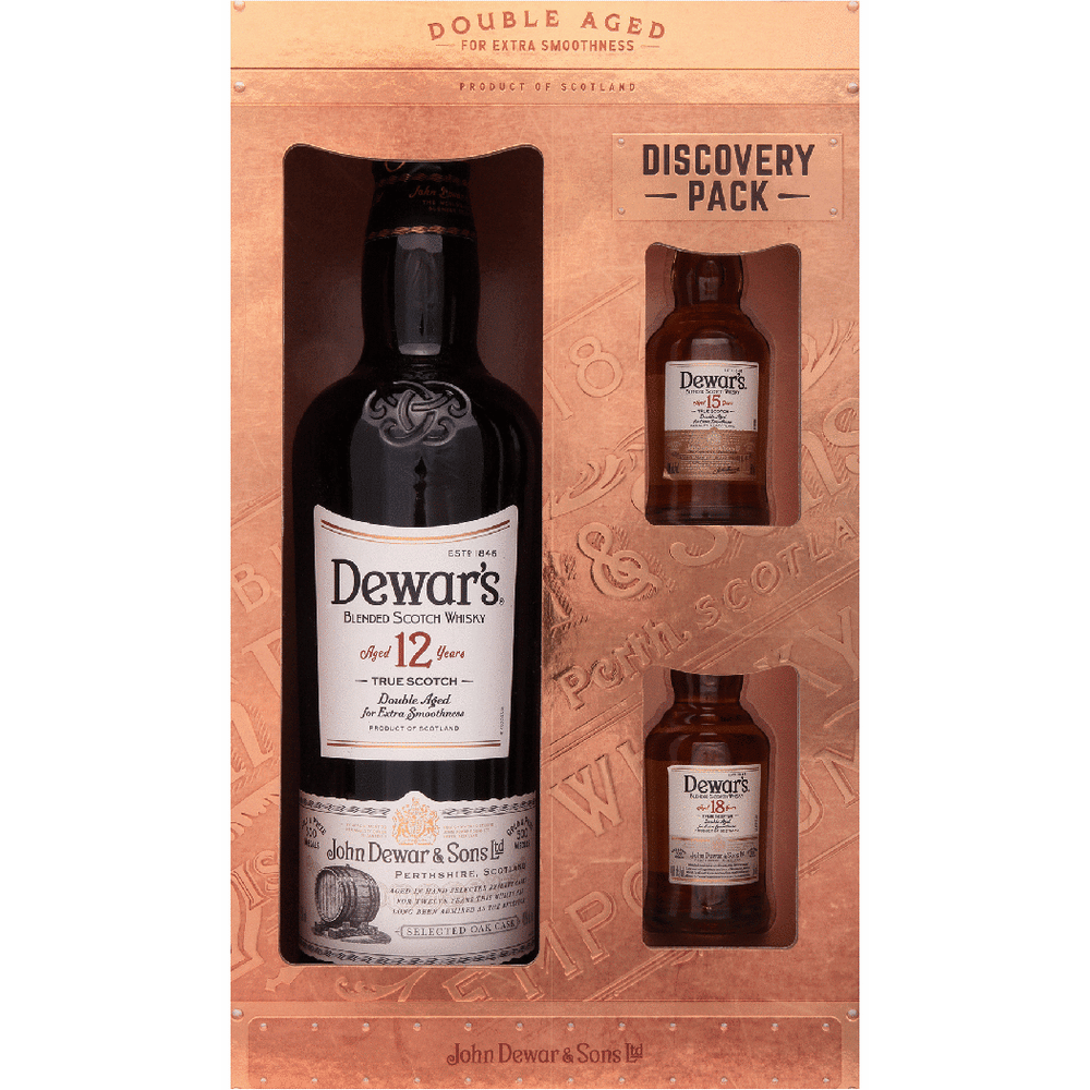 Dewar's 12 Year Blended Scotch with Two 50m | Total Wine & More