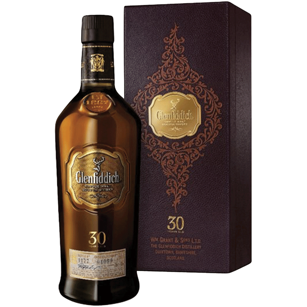 Glenfiddich 30 Year Old Single Malt Scotch Whisky | Total