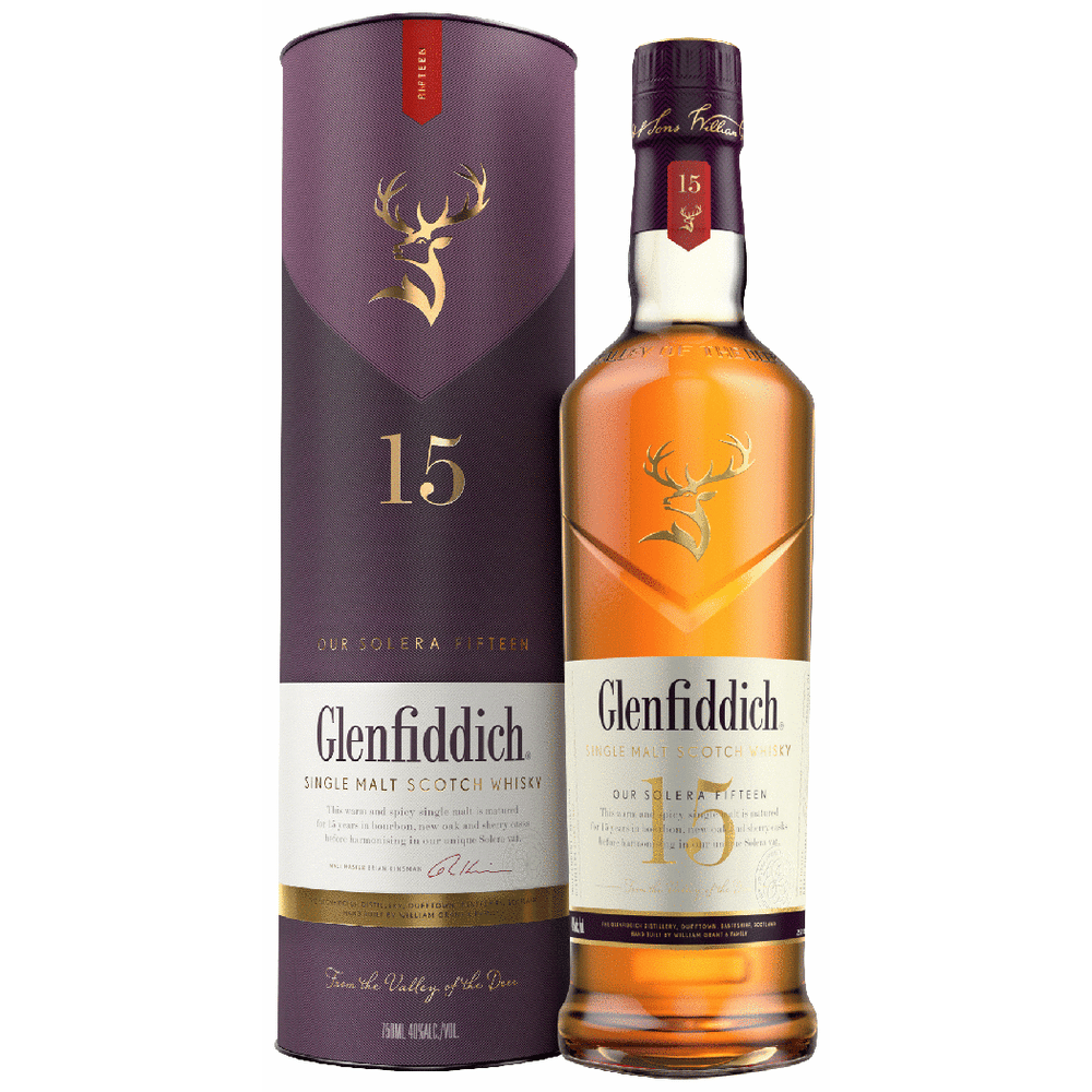 Glenfiddich 15年 Solera Reserve Glenfiddich 15 Year Old Solera Reserve Single Malt Scotch