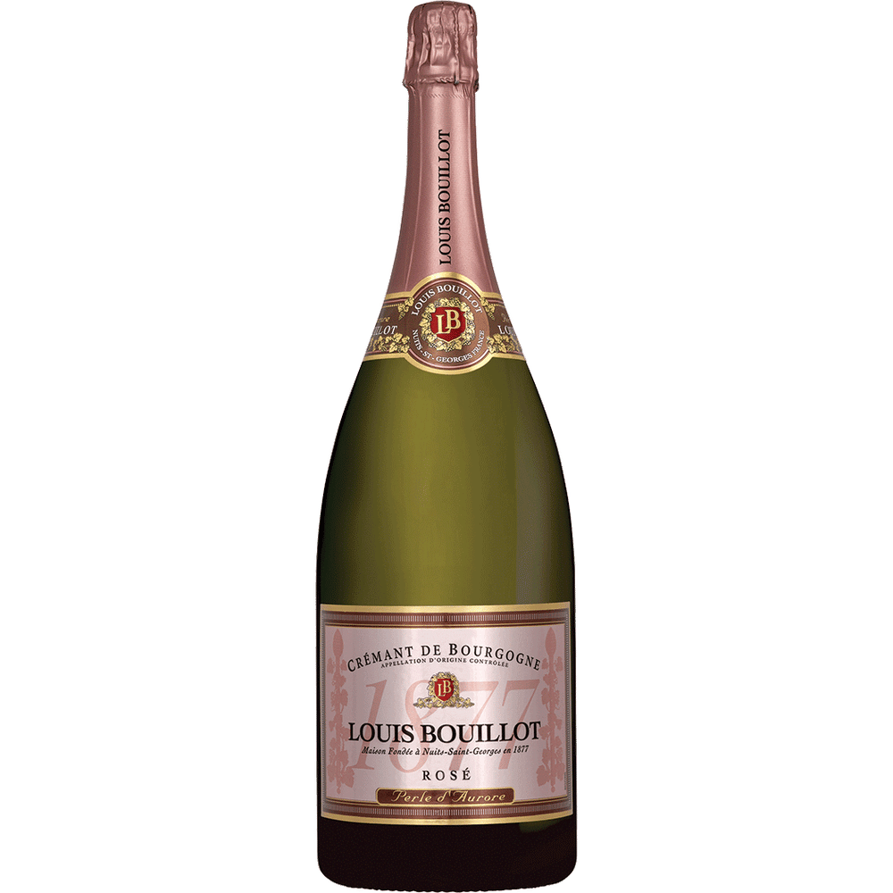 Louis Bouillot Perle d'Aurore Cremant de Bourgogne Sparkling Rose Wine