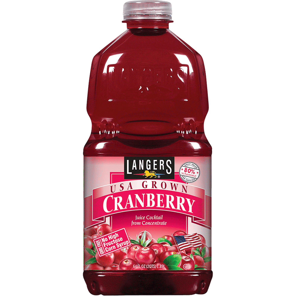 Langer's Cranberry Juice 64oz Btl