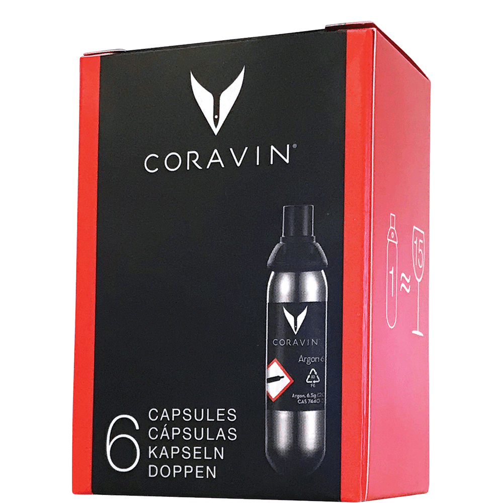 Coravin Argon Capsule - 6pk 