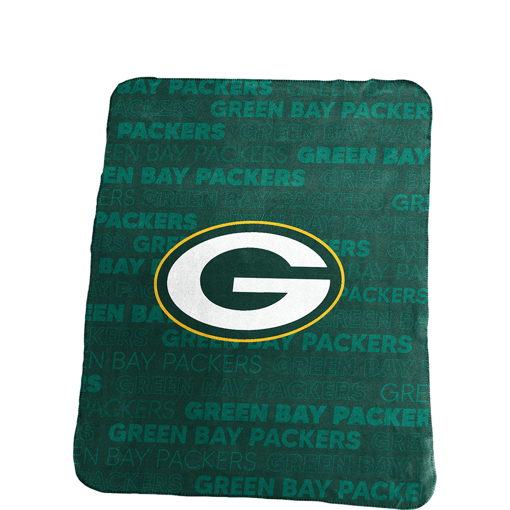 green bay packers fleece blanket