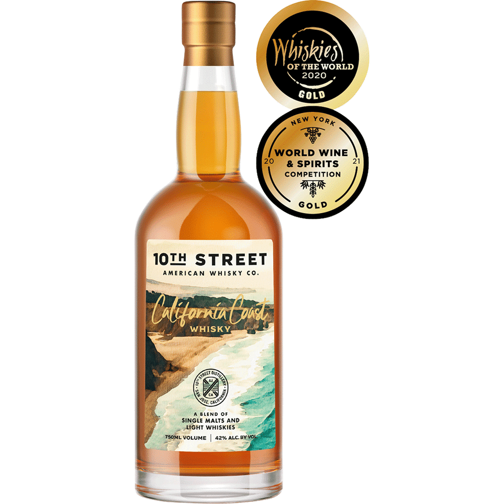 10th Street California Coast Whiskey 750ml