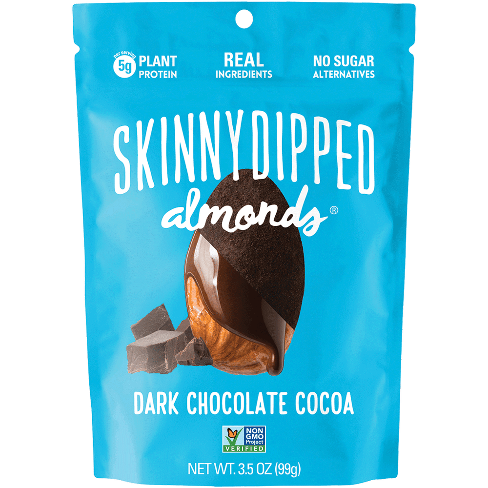 Skinny Dipped Dark Chocolate Almonds 3.5oz
