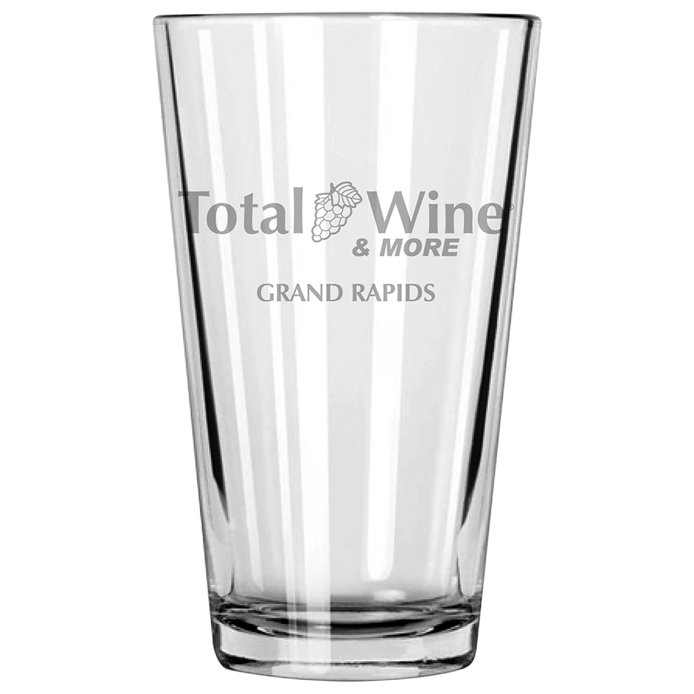 TWM Pint Glasses 2pk Total Wine & More