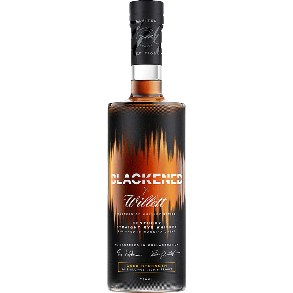 Blackened x Willett Kentucky Straight Rye Whiskey Total Wine & More