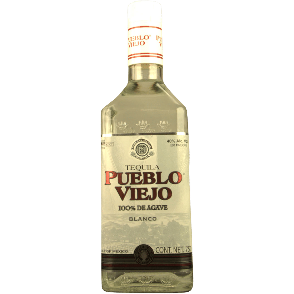 Pueblo Viejo Blanco Tequila 750ml