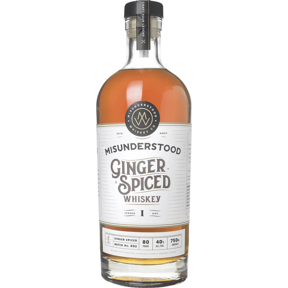 Misunderstood Ginger Spiced Whiskey Total Wine & More