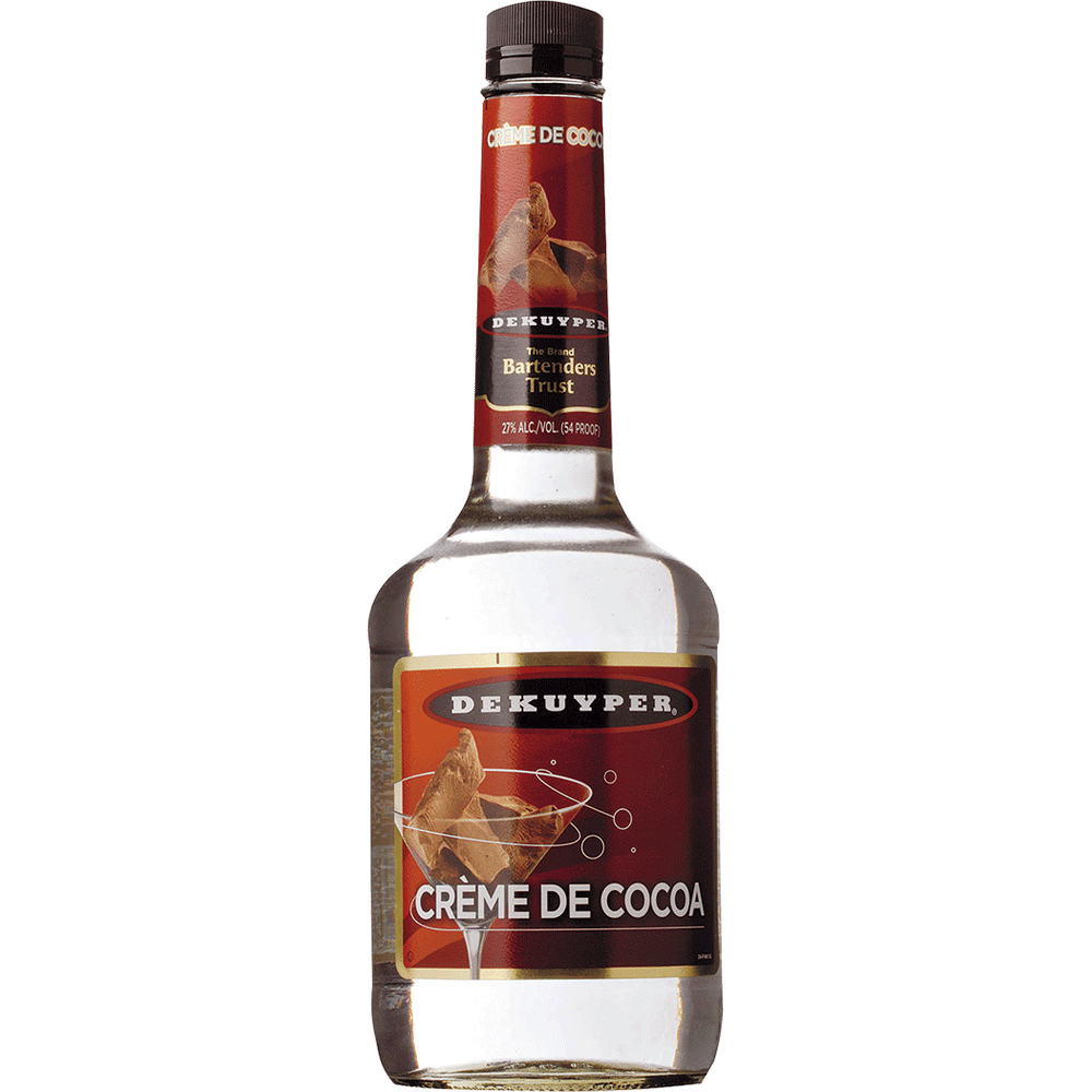 DeKuyper Creme de Cacao White Liqueur 750ml