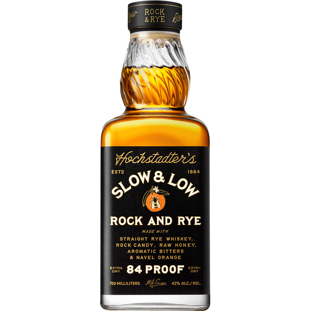 Slow & Low Rock & Rye Whiskey 750ml