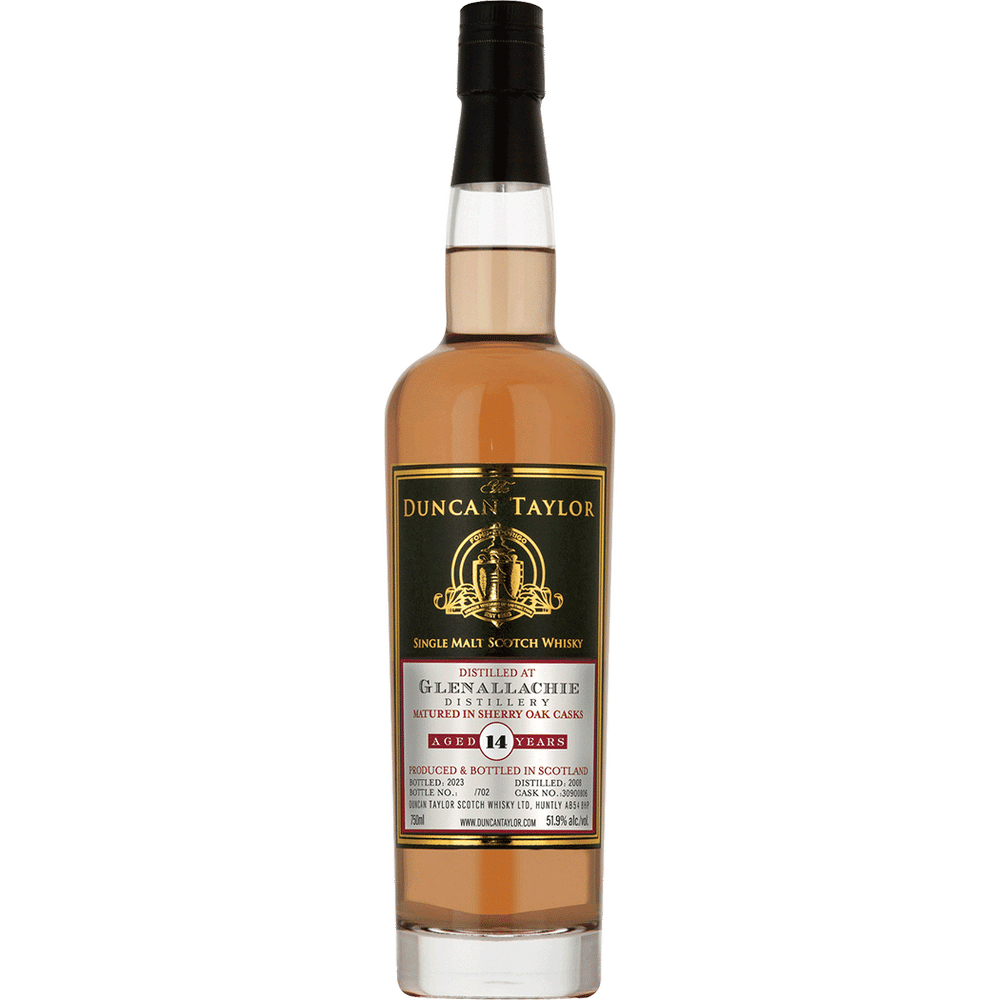 Duncan Taylor Glenallachie 14 Year 2008 Sherry Cask Single
