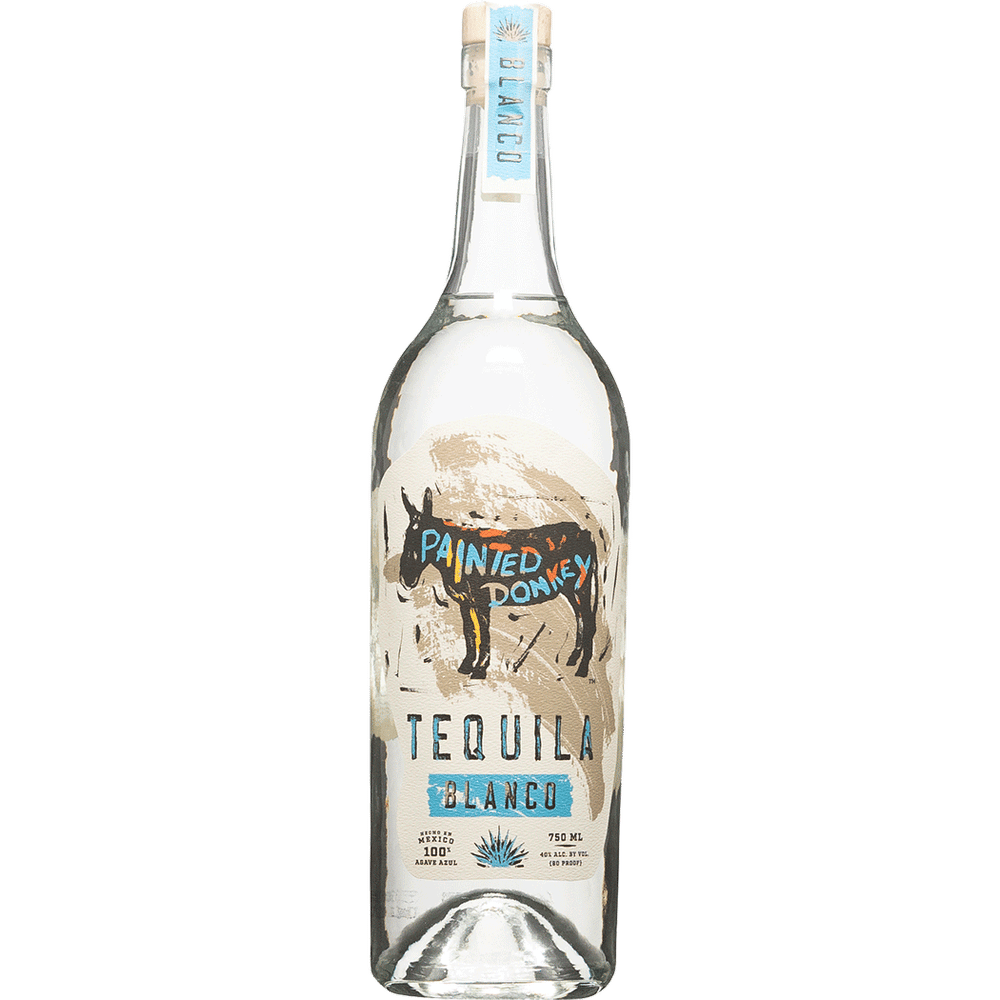 Painted Donkey Blanco Tequila 750ml