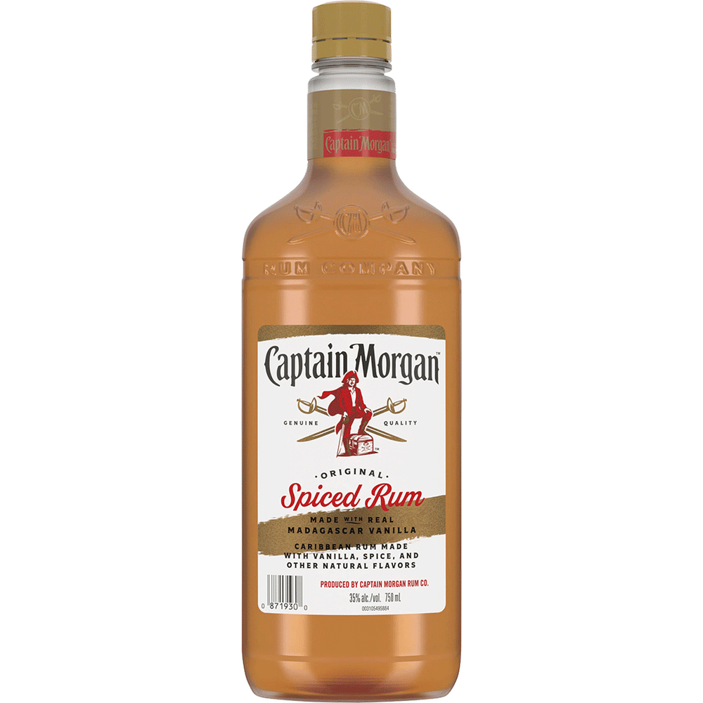 Captain Morgan Spiced Rum Plastic 750ml