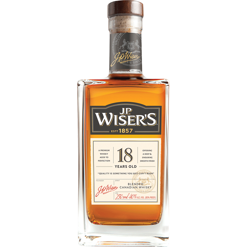 JP Wiser's 18 Year Canadian Whiskey 750ml
