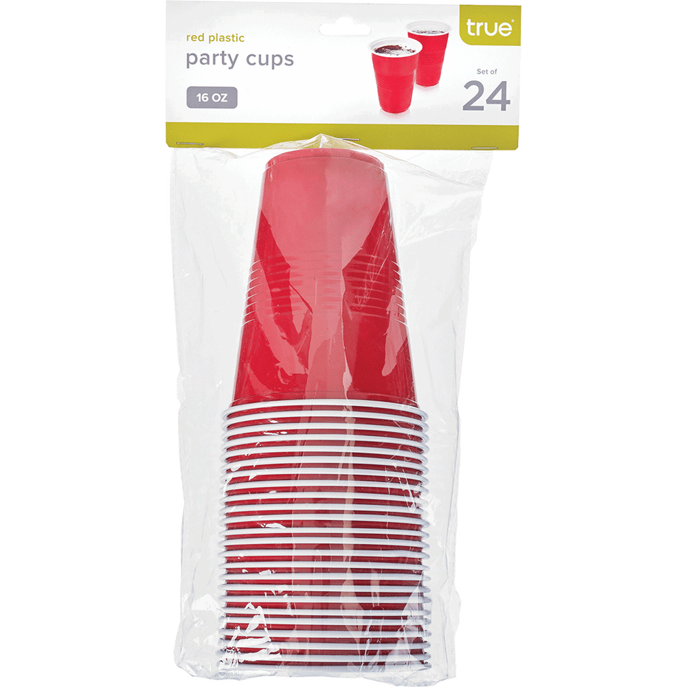 16oz Red Party Cups - 24pk 