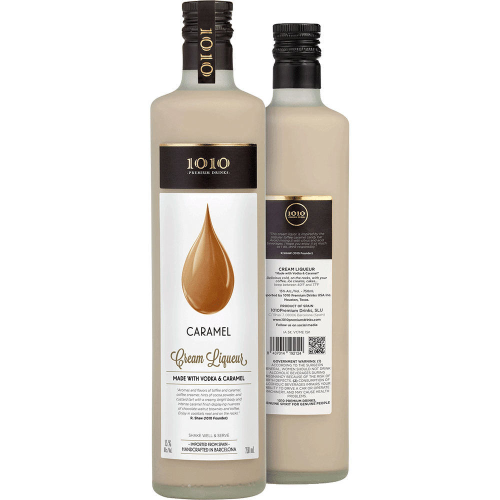 1010 Caramel Cream Liqueur Total Wine & More