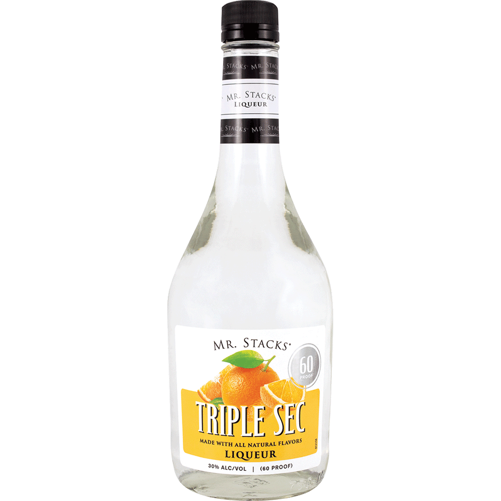 Mr Stacks Triple Sec 60 Proof Liqueur 750ml