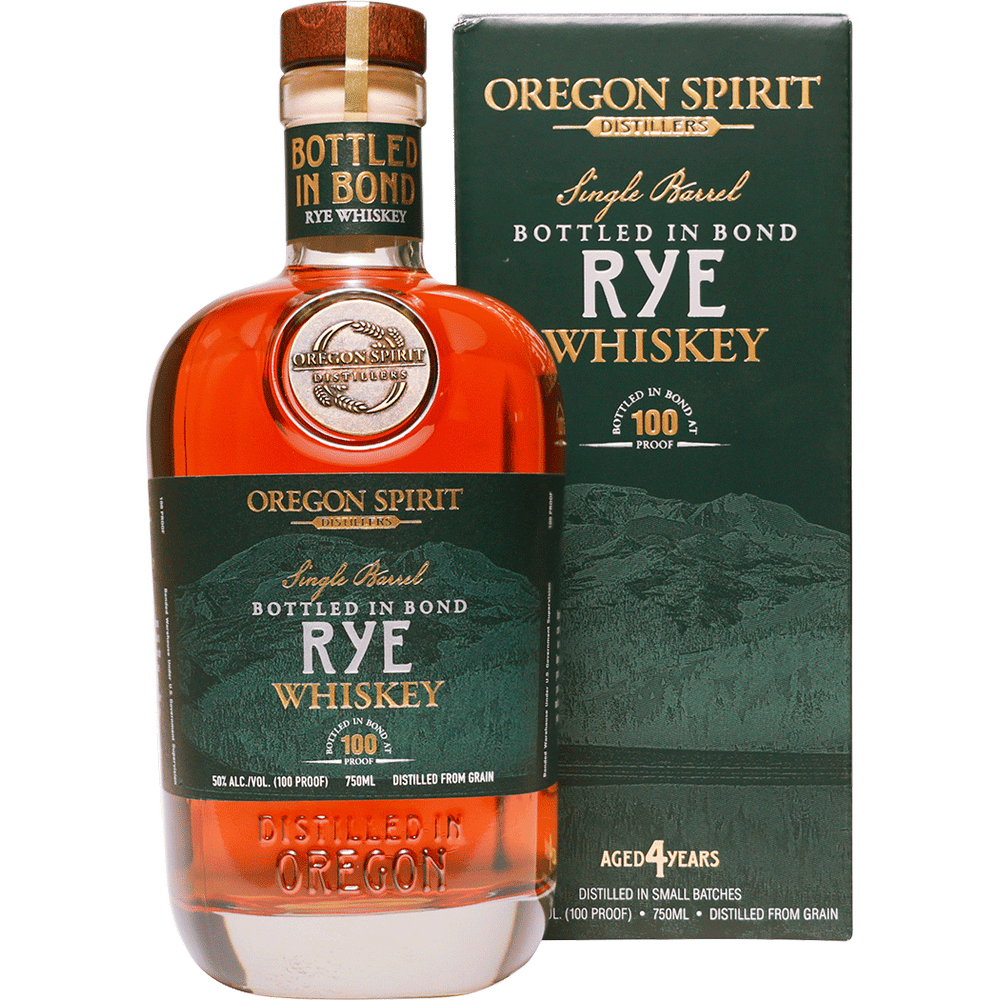 Oregon Spirit BottledInBond Rye Single Barrel Total Wine & More