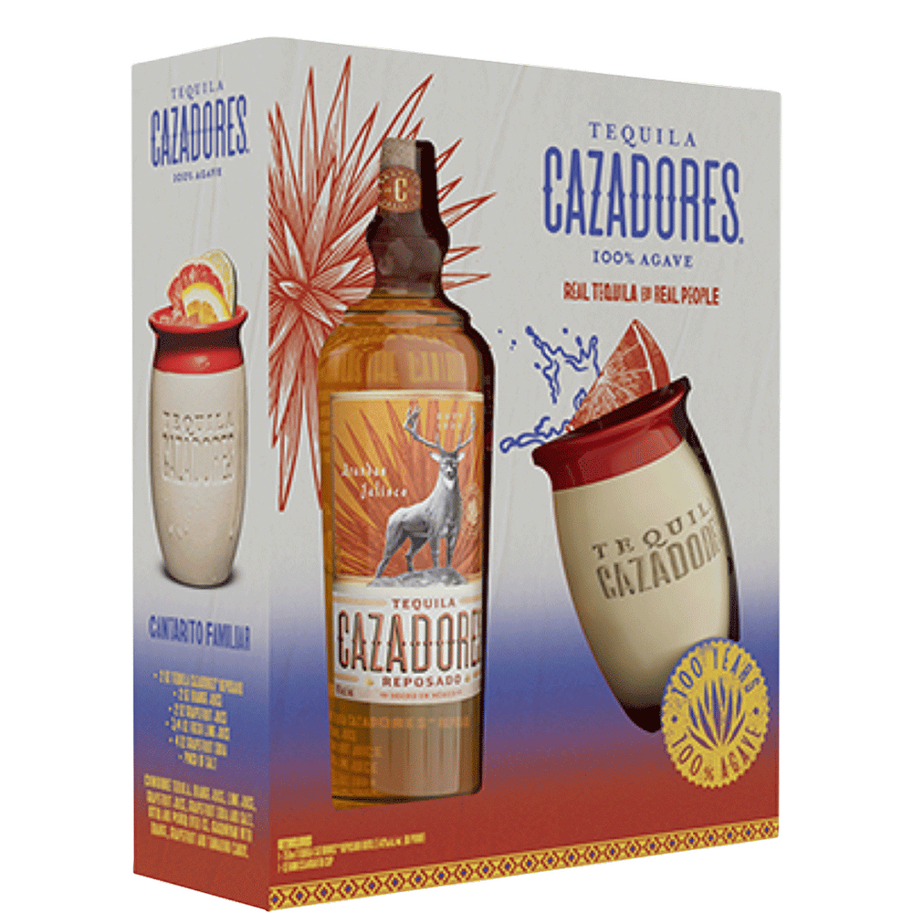 Cazadores Reposado Tequila with Cantarito Cup Gift Total Wine & More