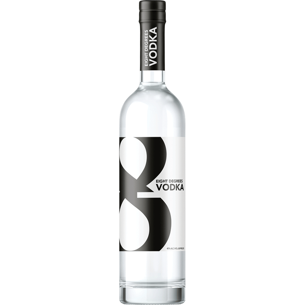Eight Degrees Vodka 750ml
