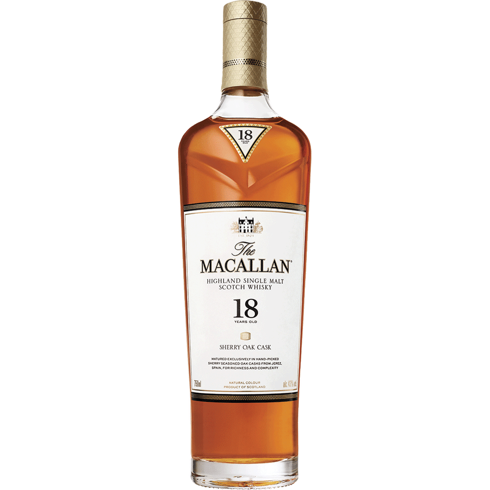 Macallan 18 Yr Sherry Oak 750ml