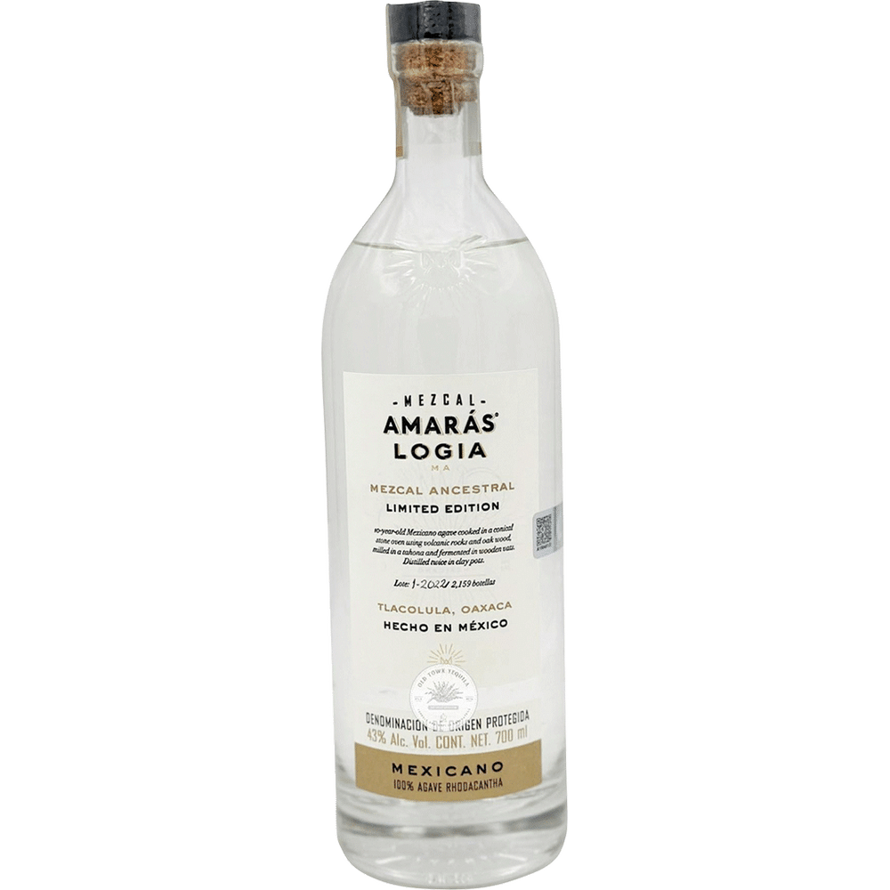 Mezcal Amaras Logia Mexicano Ancestral 700ml Bottle