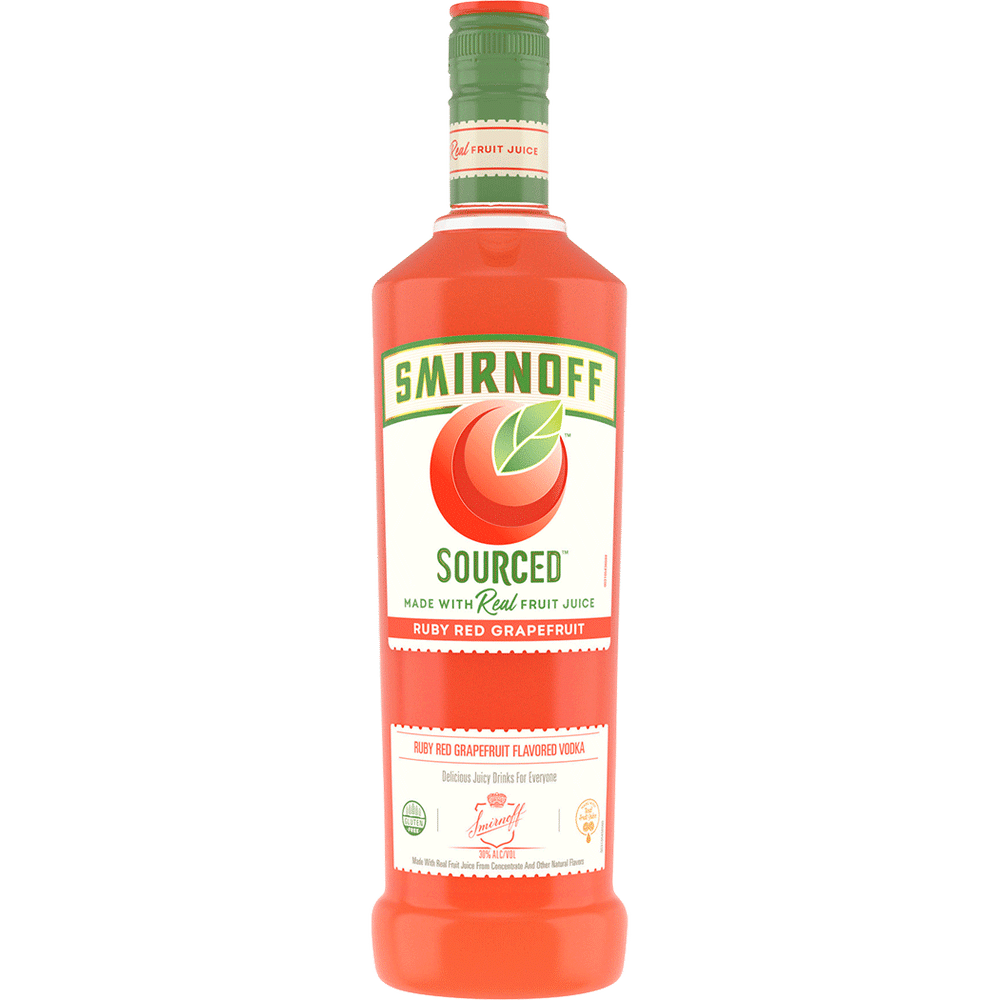 Smirnoff Sourced Ruby Red Grapefrt Vodka Total Wine & More