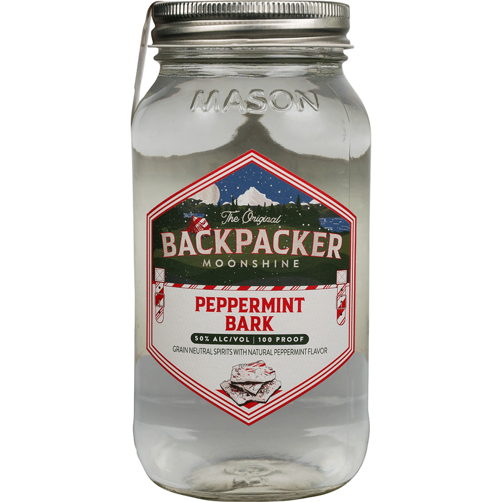 The Original Backpacker Peppermint Bark Moonshine Total Wine & More