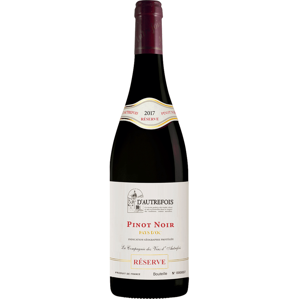 D'Autrefois Reserve Pinot Noir 750ml